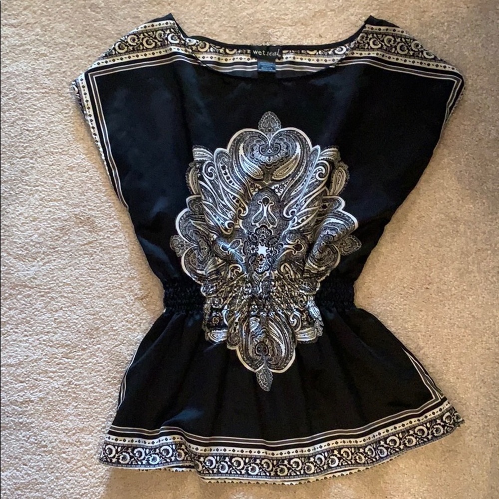 Satin top